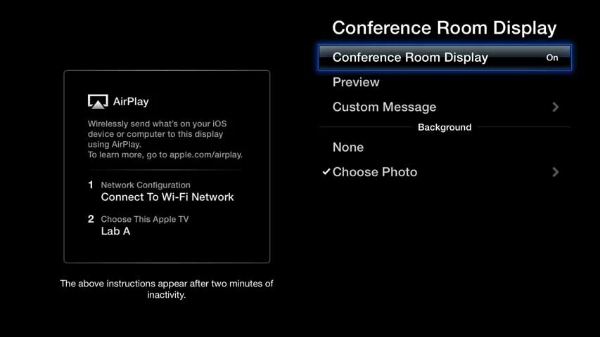 Conference Room Display Options